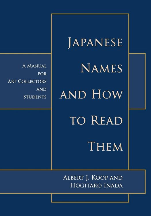 Produktbild: Japanese Names and How to Read Them