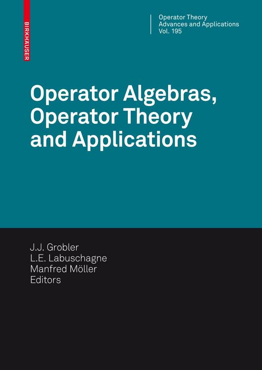 Produktbild: Operator Algebras, Operator Theory and Applications