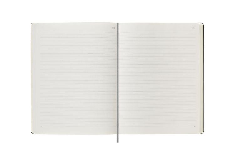 Produktbild: Moleskine Smart Notizb&uuml;cher, X-Large, Liniert, Fester Einband, Schwarz