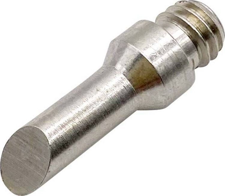 Produktbild: TOOLCRAFT T03 L&ouml;tspitze Rundform, lang, abgeschr&auml;gt Spitzen-Gr&ouml;&szlig;e 7 mm Spitzen-L&auml;nge 22 mm Inhalt 1 St.