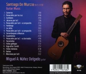 Produktbild: De Murcia:Guitar Music