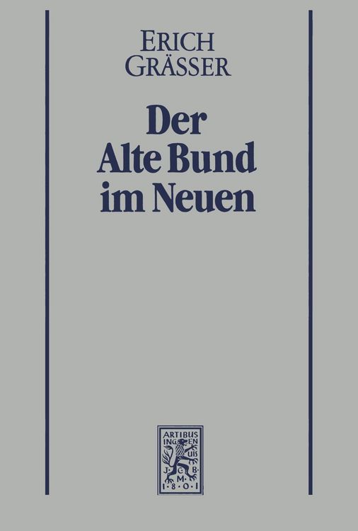 Produktbild: Der Alte Bund im Neuen