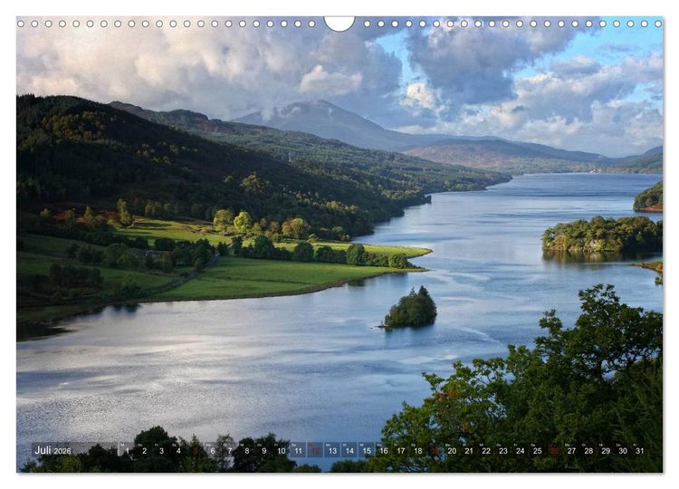 Produktbild: Reiseziel Schottland (Wandkalender 2026 DIN A3 quer), CALVENDO Monatskalender