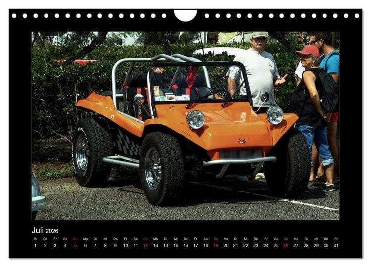 Produktbild: Buggys - die Kultautos der 80er (Wandkalender 2026 DIN A4 quer), CALVENDO Monatskalender