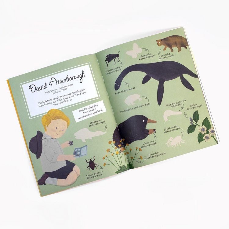 Produktbild: Little People, BIG DREAMS &ndash; Sticker-Mitmach-Buch