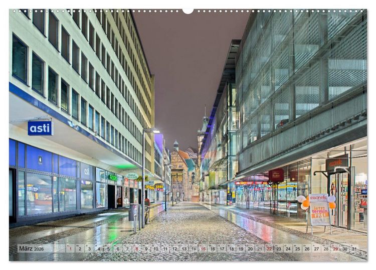 Produktbild: Chemnitz - fotografiert von Michael Allmaier (hochwertiger Premium Wandkalender 2026 DIN A2 quer), Kunstdruck in Hochglanz