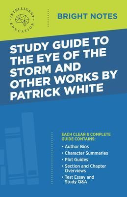 Produktbild: Study Guide to The Eye of the Storm and Other Works by Patrick White