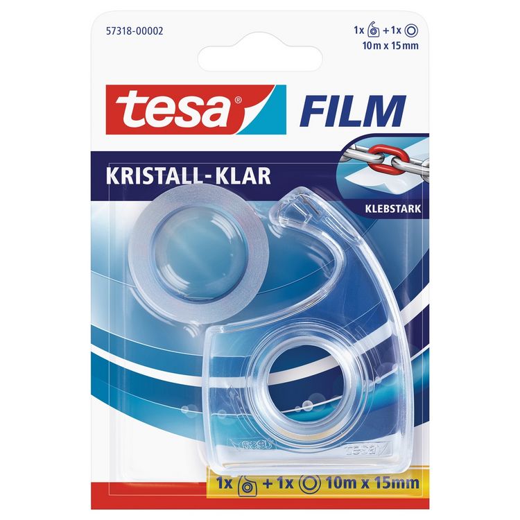 Produktbild: tesa Handabroller mit Multifilm 15mmx10m