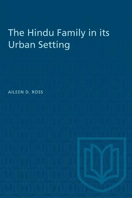 Produktbild: The Hindu Family in its Urban Setting