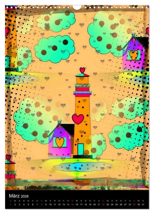 Produktbild: Pop ist auch eine ART von Nico Bielow (Wandkalender 2026 DIN A3 hoch), CALVENDO Monatskalender