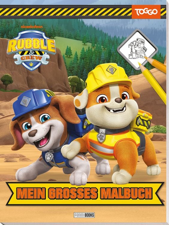 Produktbild: Rubble & Crew: Mein gro&szlig;es Malbuch