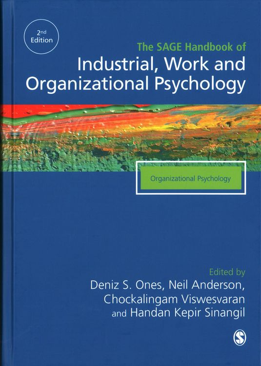 Produktbild: The SAGE Handbook of Industrial, Work & Organizational Psychology