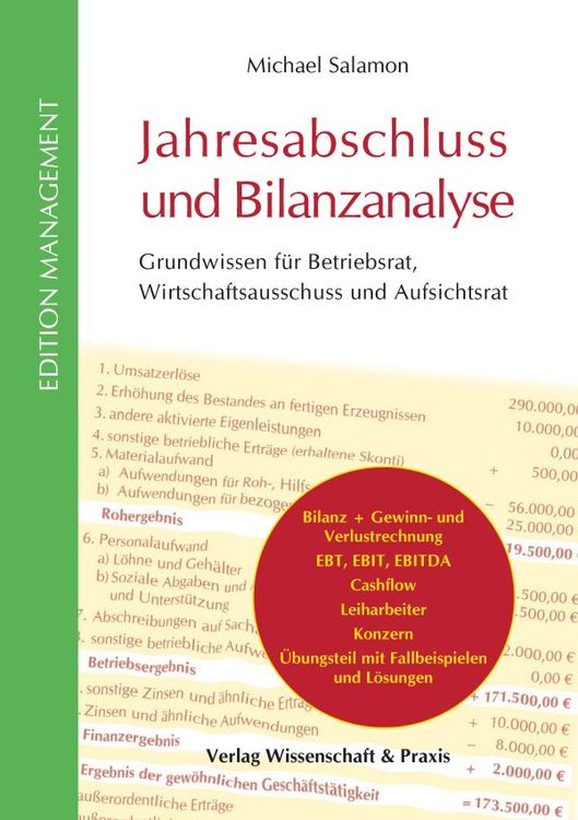 Produktbild: Jahresabschluss und Bilanzanalyse.