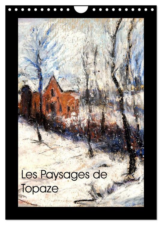 Produktbild: Les Paysages de Topaze (Calendrier mural 2026 DIN A4 horizontal), CALVENDO calendrier mensuel