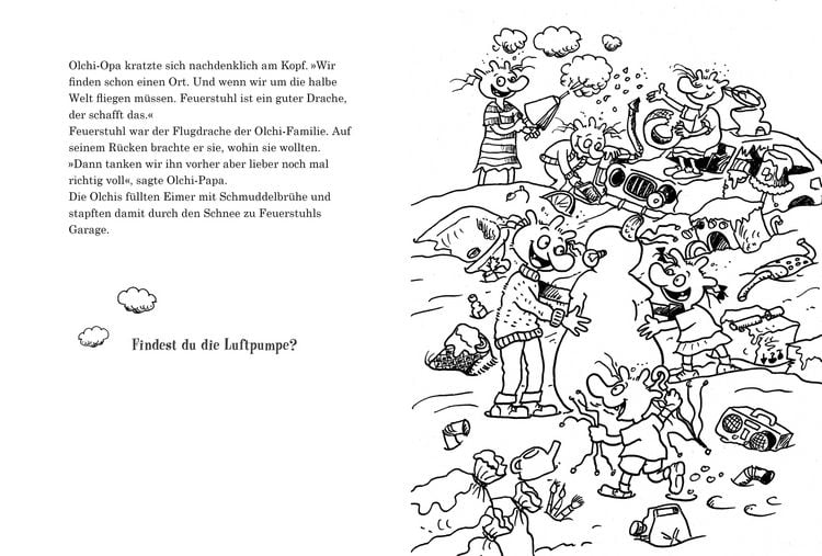 Produktbild: Die Olchis. Adventskalender-Rätselbuch