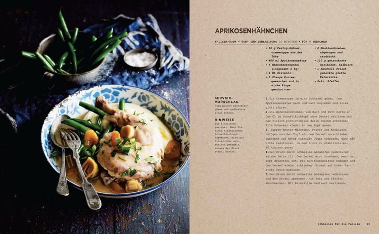 Produktbild: Die besten Rezepte f&uuml;r den Schnellkochtopf