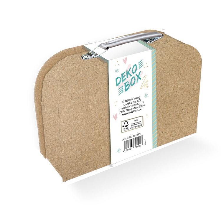 Produktbild: Tr&ouml;tsch Mini Koffer zum Selbstgestalten Dekobox