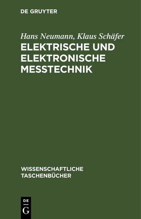 Produktbild: Elektrische und elektronische Me&szlig;technik