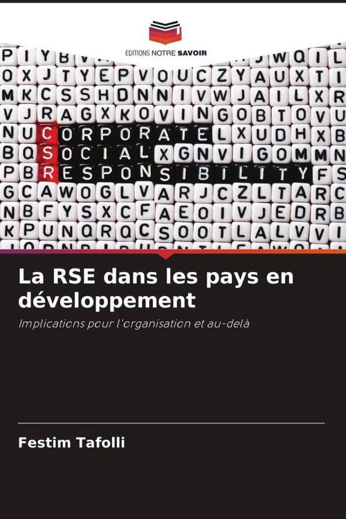 Produktbild: La RSE dans les pays en d&eacute;veloppement