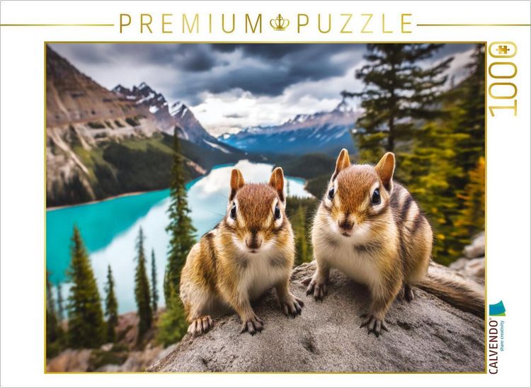 Produktbild: CALVENDO Puzzle Pause mit Panorama | 1000 Teile Lege-Gr&ouml;&szlig;e 64x48cm Foto-Puzzle f&uuml;r gl&uuml;ckliche Stunden