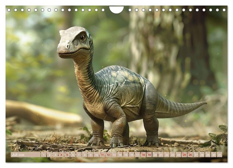 Produktbild: Dino-Babys (Wandkalender 2026 DIN A4 quer), CALVENDO Monatskalender