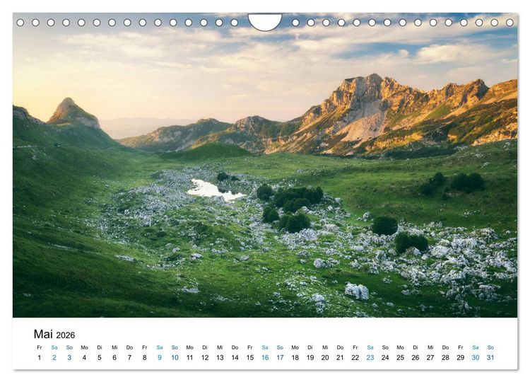 Produktbild: Juwelen des Balkans (Wandkalender 2026 DIN A4 quer), CALVENDO Monatskalender