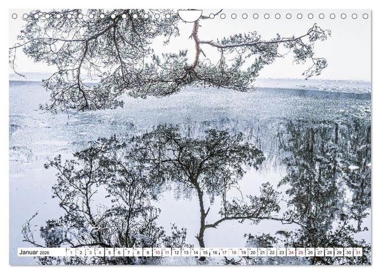 Produktbild: Magie gespiegelter Welten (Wandkalender 2026 DIN A4 quer), CALVENDO Monatskalender