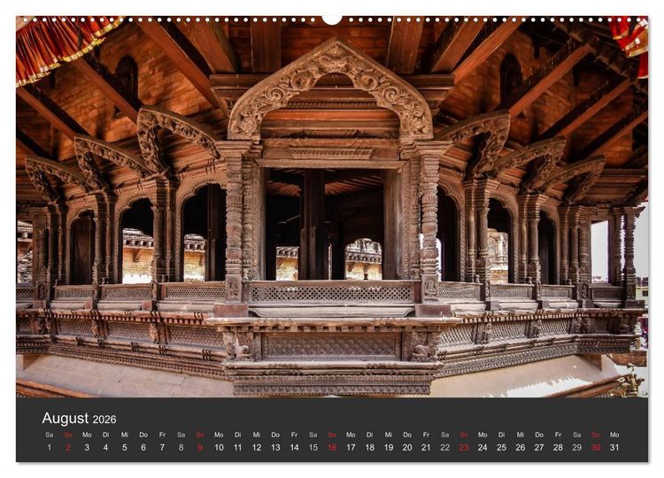 Produktbild: Nepal 2026 - Dem Himmel so nah (Wandkalender 2026 DIN A2 quer), CALVENDO Monatskalender