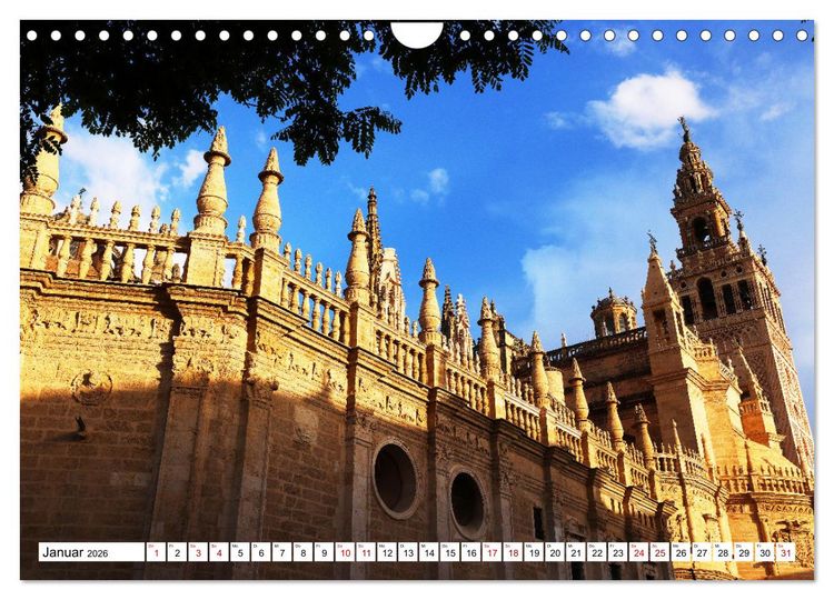 Produktbild: Santa Mar&iacute;a de la Sede (Wandkalender 2026 DIN A4 quer), CALVENDO Monatskalender