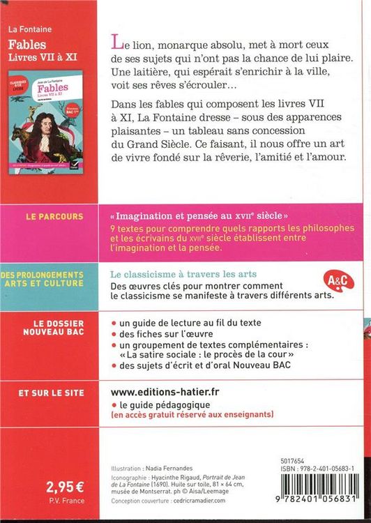 Produktbild: Fables : livres VII, VIII, IX, X et XI