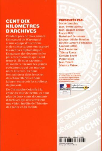 Produktbild: Dans les archives secr&egrave;tes du Quai d'Orsay