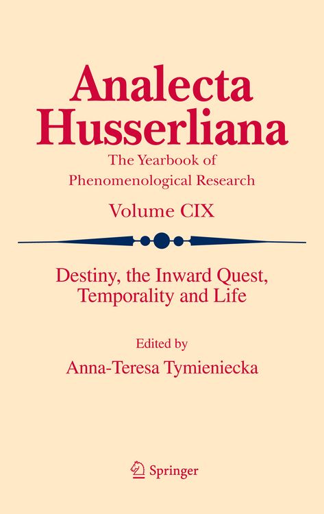 Produktbild: Destiny, the Inward Quest, Temporality and Life