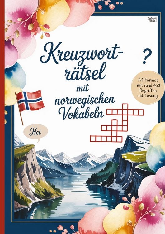 Produktbild: Kreuzwortr&auml;tsel mit norwegischen Vokabeln