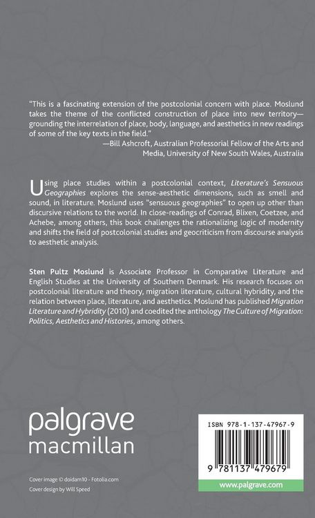 Produktbild: Literature&rsquo;s Sensuous Geographies