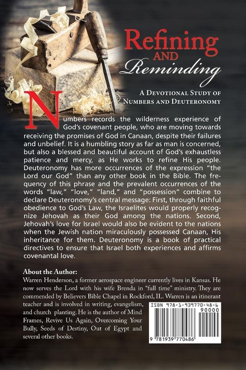 Produktbild: Refining and Reminding - A Devotional Study of Numbers and Deuteronomy