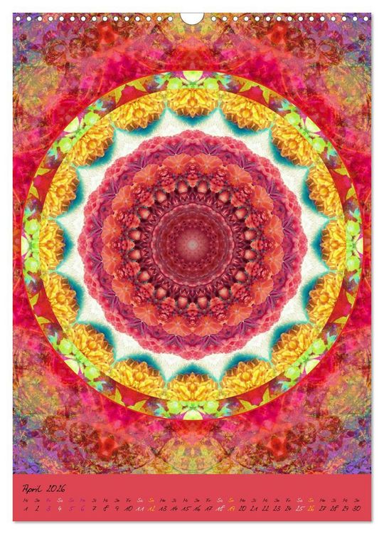 Produktbild: Mandala Energien (Wandkalender 2026 DIN A3 hoch), CALVENDO Monatskalender