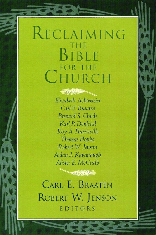 Produktbild: Reclaiming the Bible for the Church