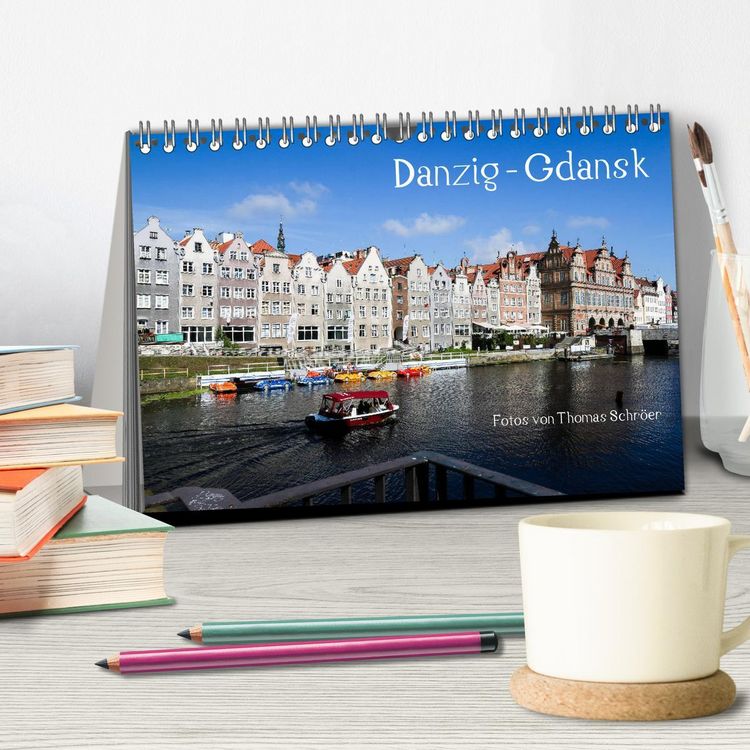 Produktbild: Danzig - Gdansk (Tischkalender 2026 DIN A5 quer), CALVENDO Monatskalender