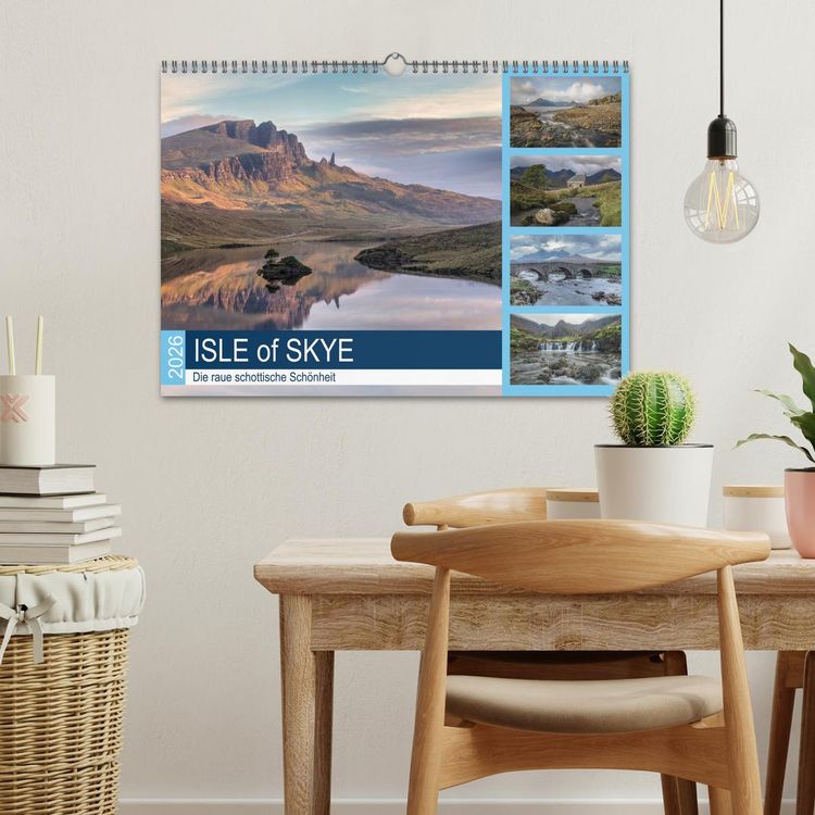 Produktbild: Isle of Skye, die raue schottische Sch&ouml;nheit (Wandkalender 2026 DIN A3 quer), CALVENDO Monatskalender