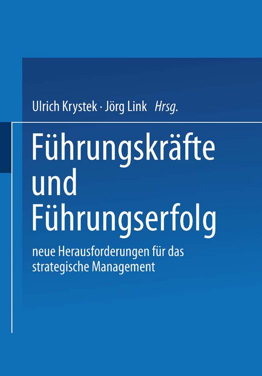 Produktbild: F&uuml;hrungskr&auml;fte und F&uuml;hrungserfolg