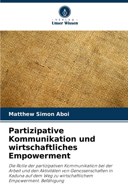 Produktbild: Partizipative Kommunikation und wirtschaftliches Empowerment