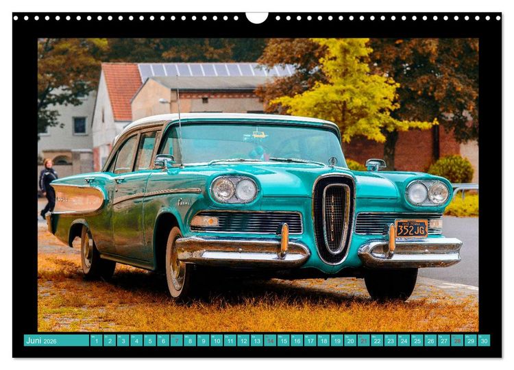 Produktbild: Edsel Sch&ouml;nheiten mit Charme (Wandkalender 2026 DIN A3 quer), CALVENDO Monatskalender