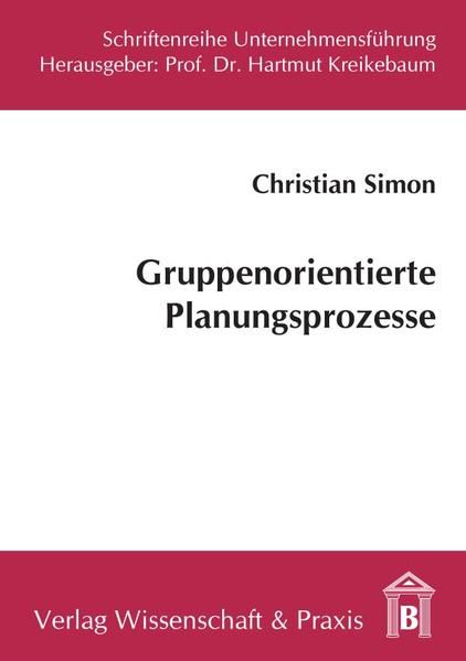 Produktbild: Gruppenorientierte Planungsprozesse.