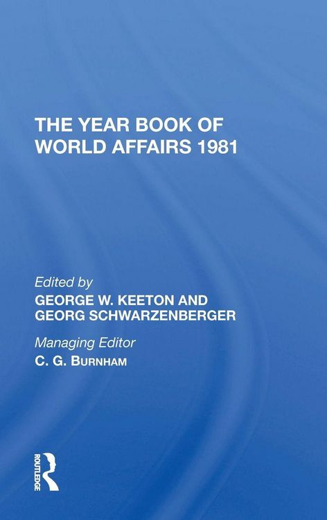 Produktbild: The Year Book Of World Affairs, 1981