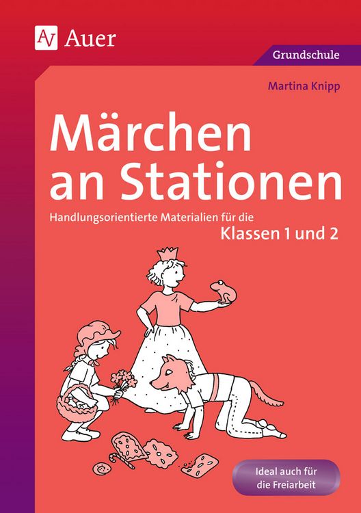 Produktbild: M&auml;rchen an Stationen Klasse 1/2