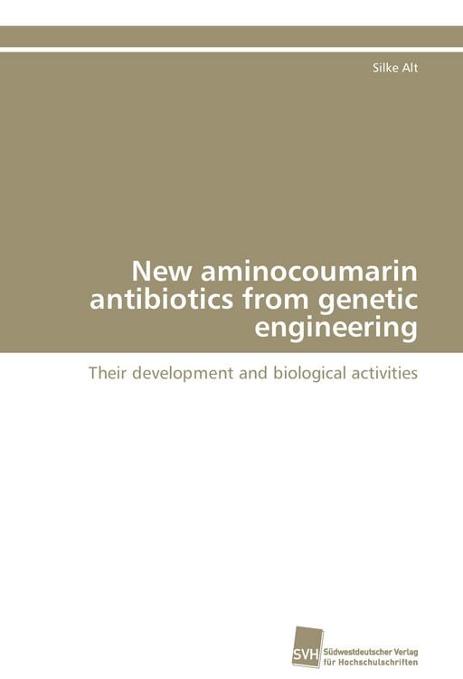 Produktbild: New aminocoumarin antibiotics from genetic engineering