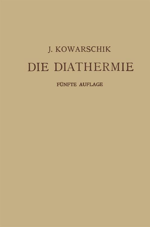 Produktbild: Die Diathermie