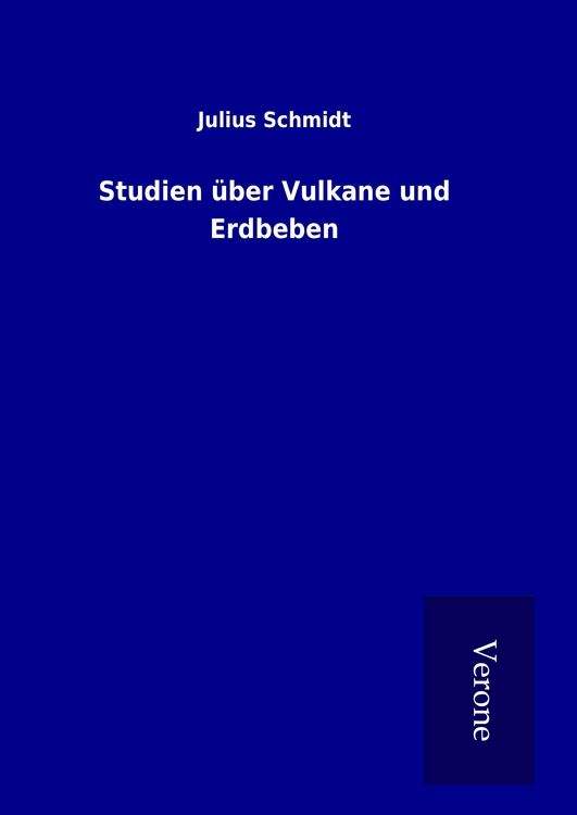 Produktbild: Studien &uuml;ber Vulkane und Erdbeben