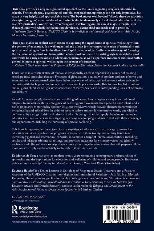 Produktbild: Re-Enchanting Education and Spiritual Wellbeing