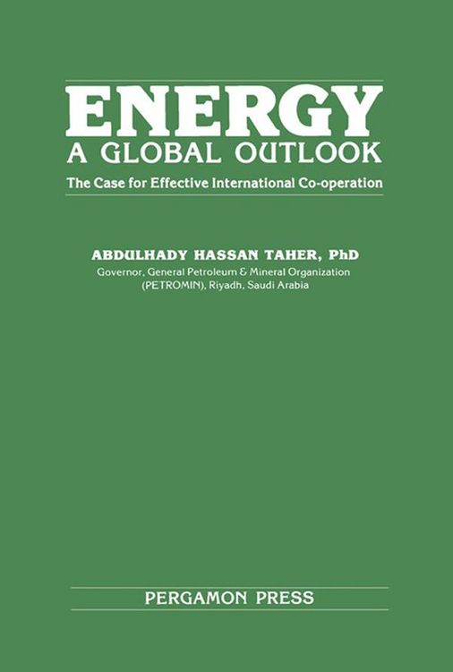 Produktbild: Energy: A Global Outlook